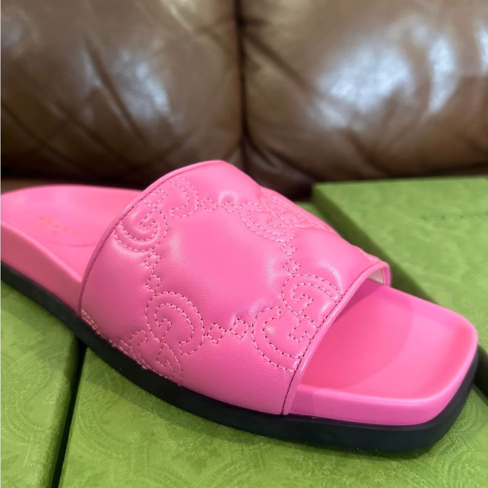 Pink Slide Sandals